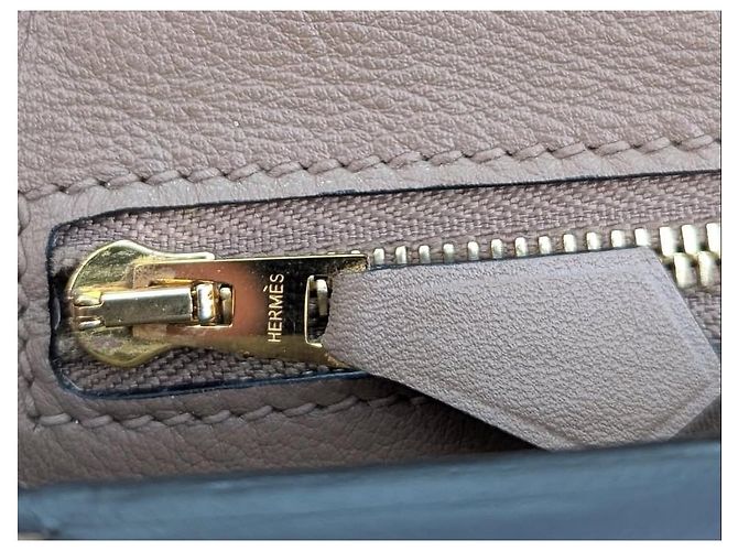 Borsa Hermès 24-24 Etoupe in Pelle Marrone Chiaro - vista 9