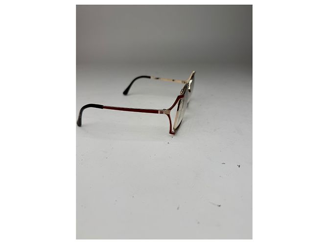 Vintage Balenciaga Metall Sonnenbrille Silber - Ansicht 5