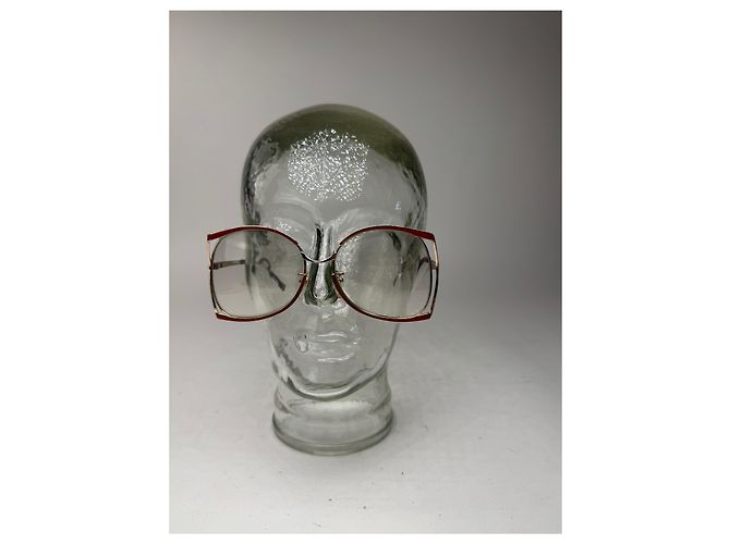 Vintage Balenciaga Metall Sonnenbrille Silber - Ansicht 7
