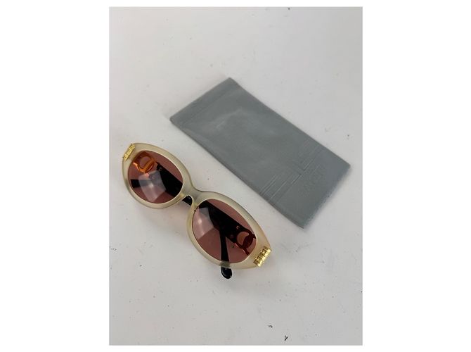 Céline Occhiali da sole vintage Celine Paris retrò D'oro - vista 14