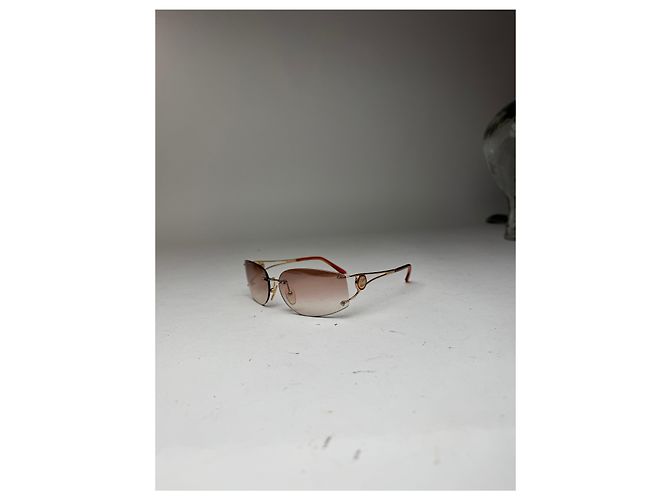 Céline Vintage Celine rahmenlose Sonnenbrille Lila - Ansicht 10