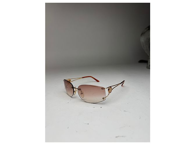 Céline Vintage Celine rahmenlose Sonnenbrille Lila - Ansicht 15
