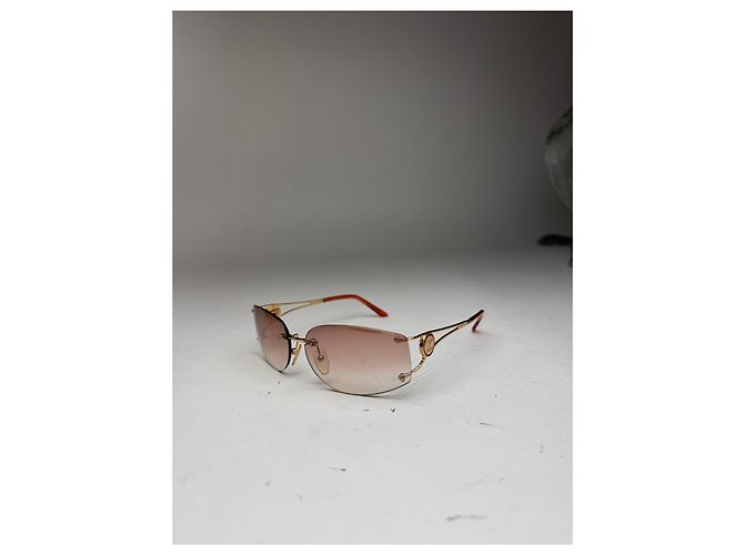 Céline Vintage Celine rahmenlose Sonnenbrille Lila - Ansicht 8