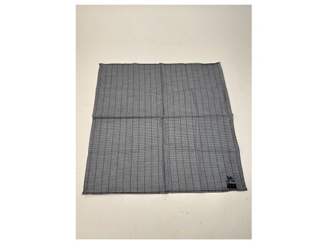 Céline Sciarpa a quadri Celine Vintage grigia Grigio - vista 2