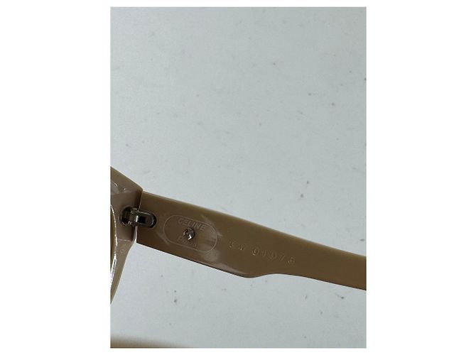 Céline Vintage Celine Sonnenbrille Weiß - Ansicht 10