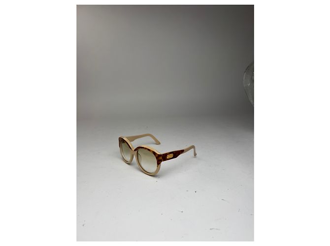 Céline Vintage Celine Sonnenbrille Weiß - Ansicht 15
