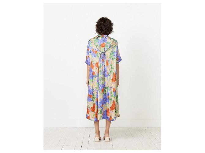 Henrik Vibskov Bulkhead Kleid Multi Vogel Blumen Mehrfarben - Ansicht 7