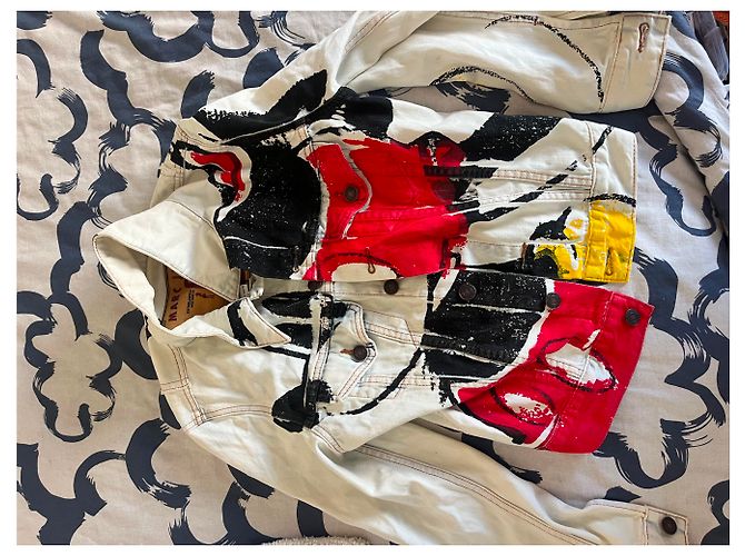 Marc Jacobs Jeansjacke in Weiß - Ansicht 2