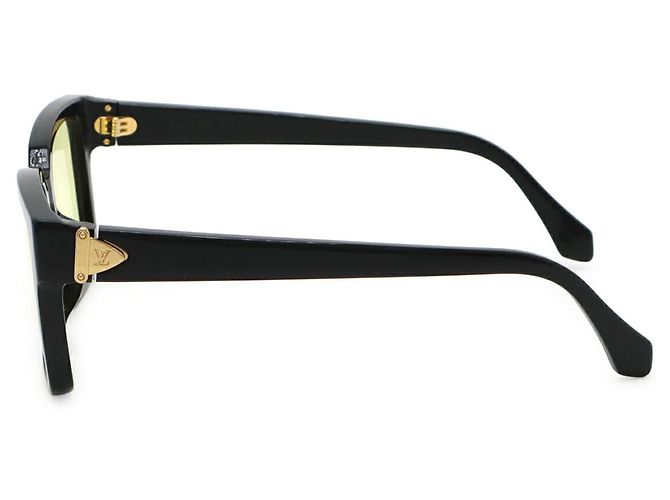 Occhiali da sole LV Glide Louis Vuitton Nero - vista 2