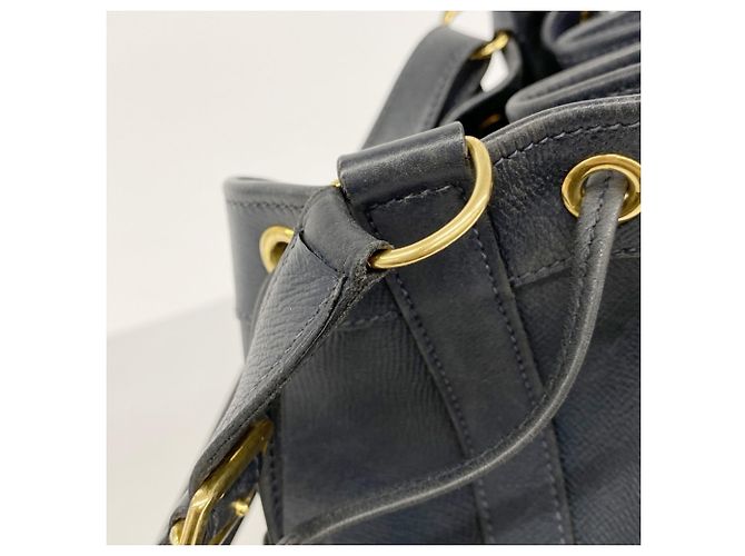 Borsa a Spalla Hermès Hermès Market GM Courchevel Blu navy - vista 11