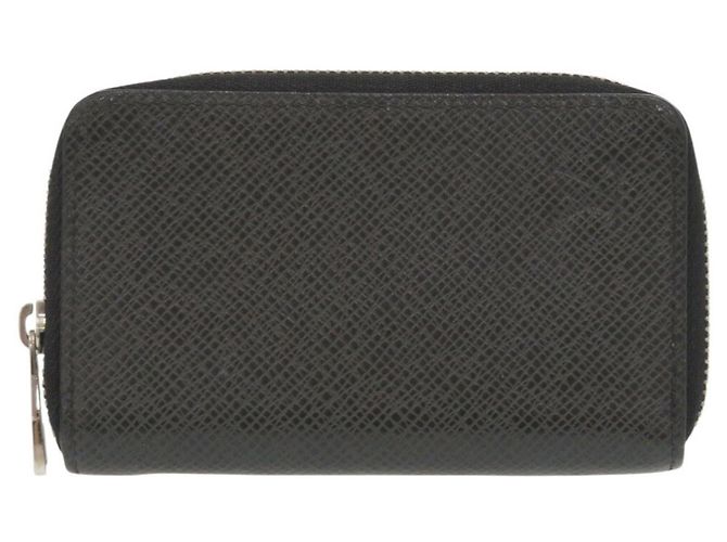 Portafoglio Zippy Louis Vuitton in pelle Taiga nera Nero - vista 2