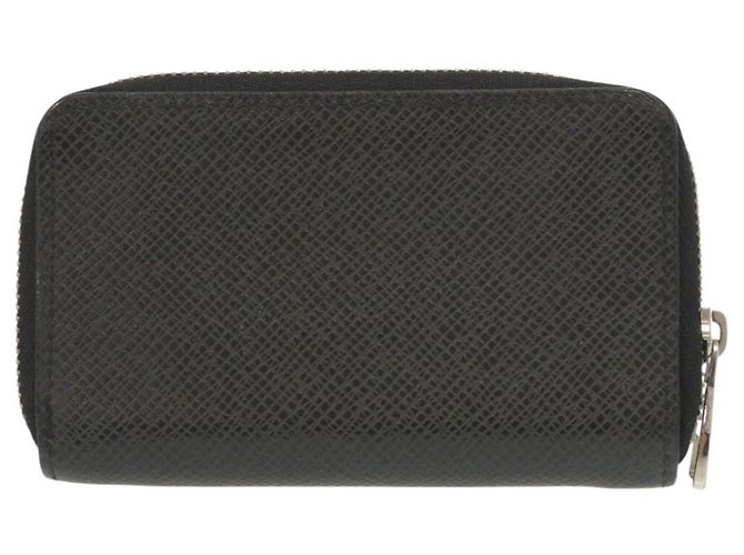 Portafoglio Zippy Louis Vuitton in pelle Taiga nera Nero - vista 3