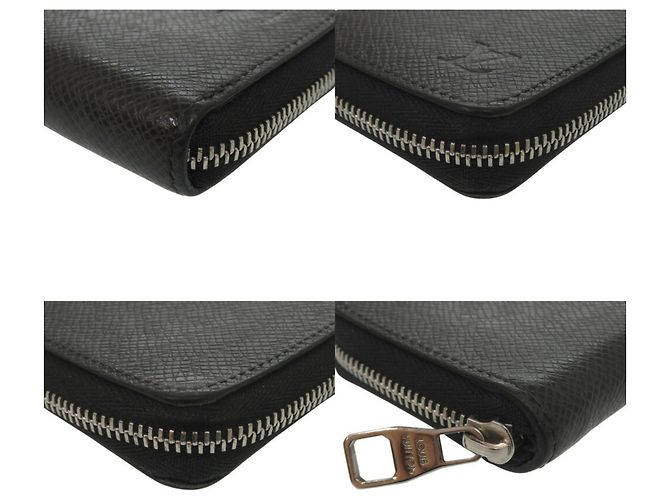 Portafoglio Zippy Louis Vuitton in pelle Taiga nera Nero - vista 4