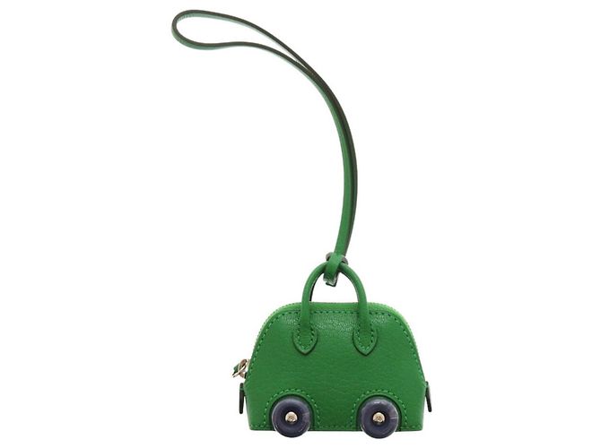 Portachiavi Hermès Bolide su ruote Verde - vista 2