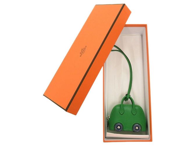 Portachiavi Hermès Bolide su ruote Verde - vista 3