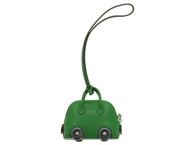 Portachiavi Hermès Bolide su ruote Verde - vista 4