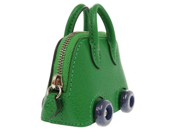 Portachiavi Hermès Bolide su ruote Verde - vista 7