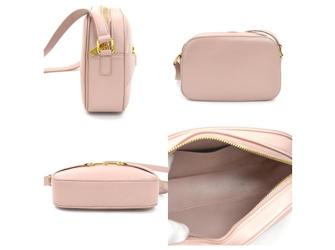 Céline Borsa a spalla in pelle rosa Celine - vista 2