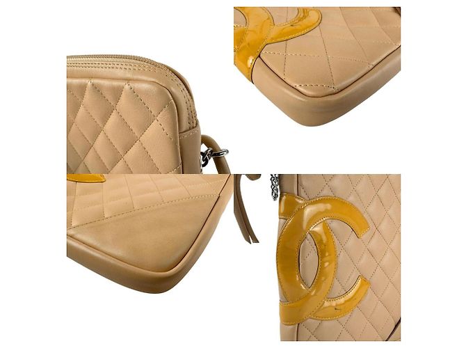 Sac à main Chanel Cambon Line Beige - vue 4