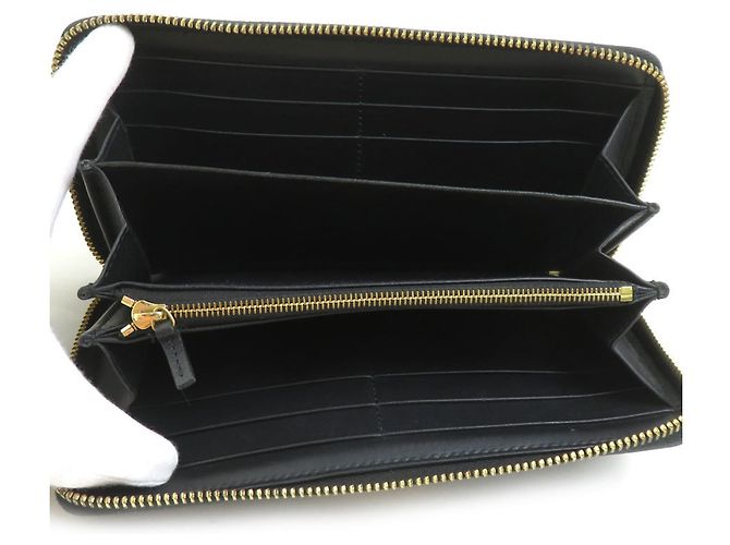Portafoglio lungo da uomo Gucci in pelle nera Nero - vista 3