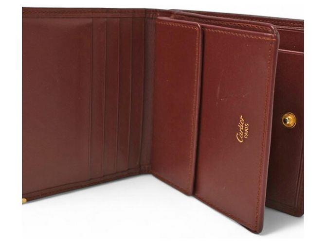 Cartera Bifold Must de Cartier en Burdeos - vista 14