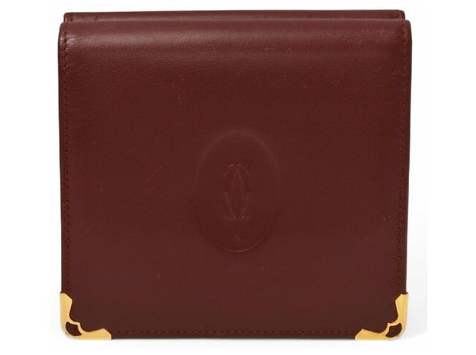 Cartera Bifold Must de Cartier en Burdeos - vista 2