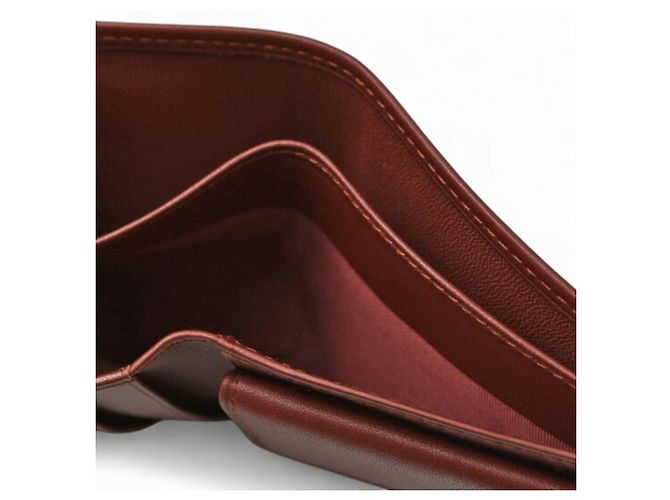Portafoglio bifold Must de Cartier per uomo Bordò - vista 7