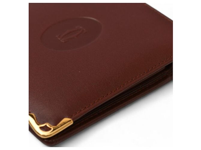 Portafoglio Bifold Must de Cartier per Uomo Bordò - vista 7