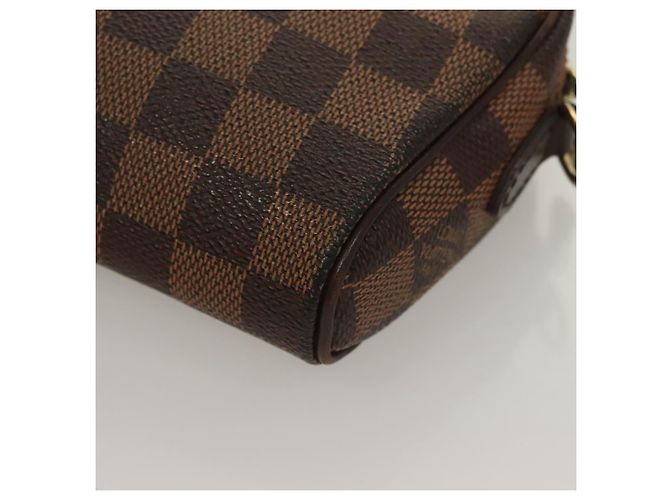 LOUIS VUITTON Borsa a Spalla Damier Ebene Ipanema PM N51294 LV Auth 133093 - vista 16