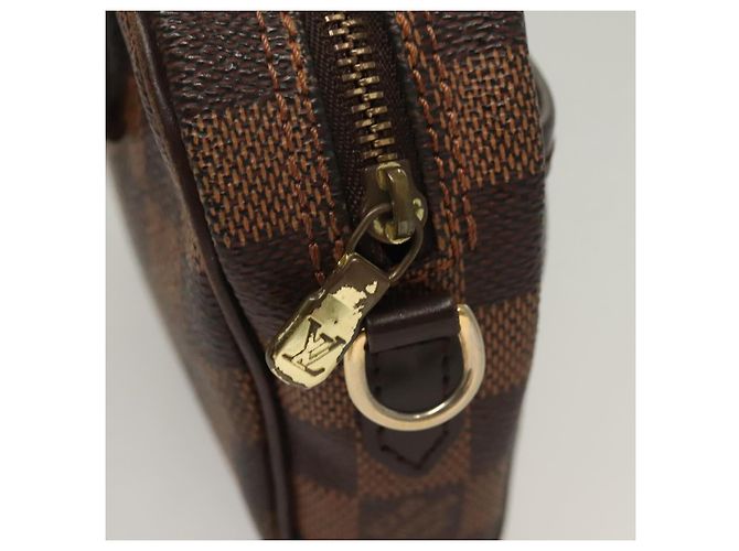 LOUIS VUITTON Borsa a Spalla Damier Ebene Ipanema PM N51294 LV Auth 133093 - vista 8