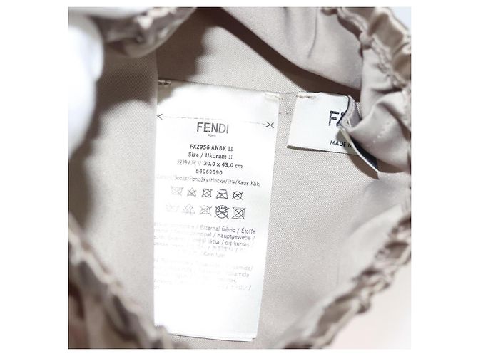 Calze FENDI Scaldamuscoli in Nylon set Verde Auth sw1244 - vista 10