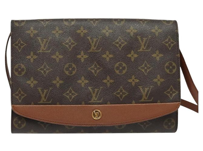 LOUIS VUITTON Borsa a Spalla Monogram Bordeaux 27 M51797 LV Auth ep10041 Monogramma - vista 13