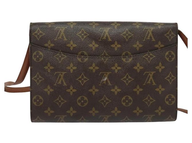 LOUIS VUITTON Borsa a Spalla Monogram Bordeaux 27 M51797 LV Auth ep10041 Monogramma - vista 2