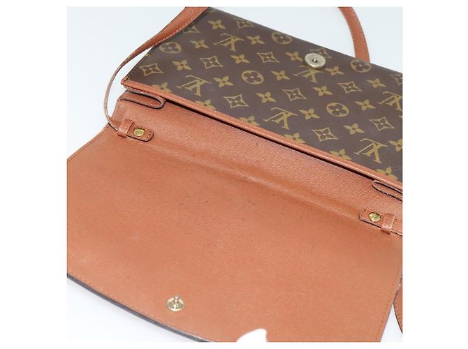 LOUIS VUITTON Borsa a Spalla Monogram Bordeaux 27 M51797 LV Auth ep10041 Monogramma - vista 9