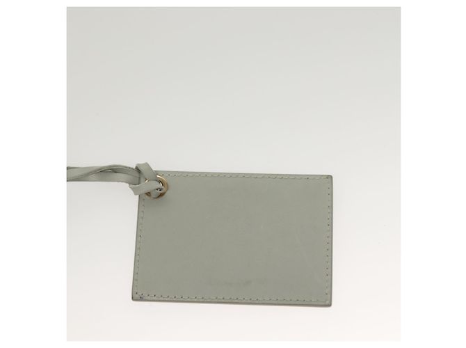 BALENCIAGA Hand Bag Leather 2way Gray Gold Auth bs28318 - view 25