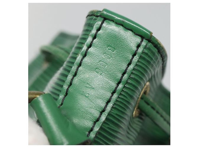 Noe LOUIS VUITTON Epi Petit Noé Borsa a Spalla Verde M44104 LV Auth yk19009 - vista 12