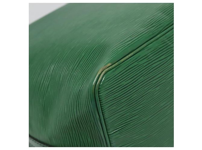Noe LOUIS VUITTON Epi Petit Noé Borsa a Spalla Verde M44104 LV Auth yk19009 - vista 16