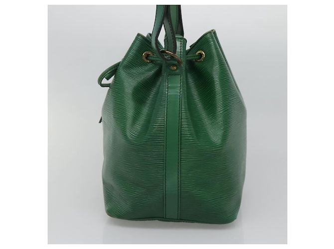 Noe LOUIS VUITTON Epi Petit Noé Borsa a Spalla Verde M44104 LV Auth yk19009 - vista 4