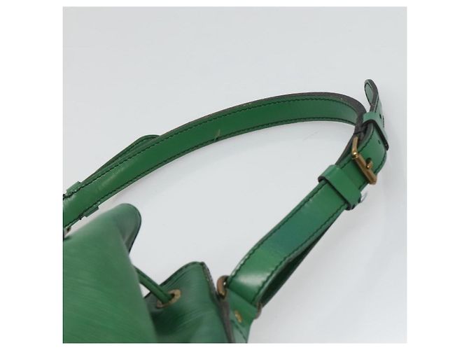 Noe LOUIS VUITTON Epi Petit Noé Borsa a Spalla Verde M44104 LV Auth yk19009 - vista 8
