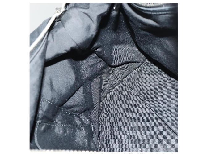 Borsa a mano Salvatore Ferragamo in pelle nera argento Auth sw1115 Nero - vista 21
