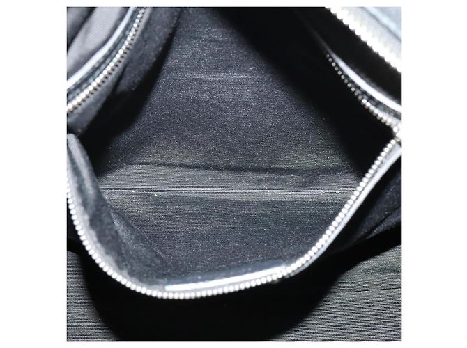 Borsa a mano Salvatore Ferragamo in pelle nera argento Auth sw1115 Nero - vista 22
