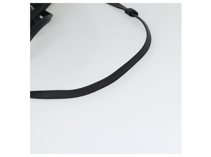 Borsa a mano Salvatore Ferragamo in pelle nera argento Auth sw1115 Nero - vista 8