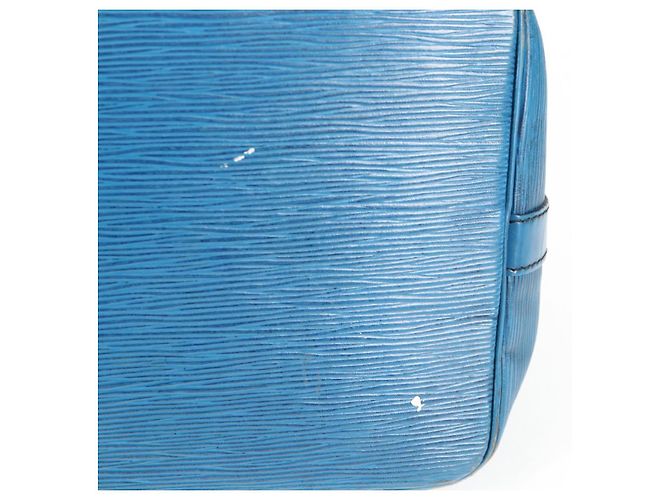 Noe LOUIS VUITTON Borsa a Spalla Petit Noé Epi Blu M44105 LV Auth 134536 - vista 6