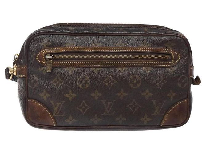 LOUIS VUITTON Clutch Marly Dragonne GM Monogram M51825 LV Auth 133554 Monogramma - vista 13