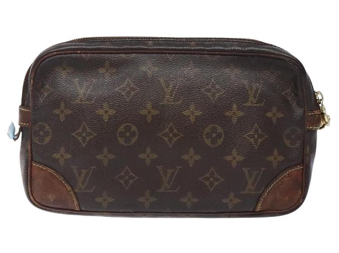 LOUIS VUITTON Clutch Marly Dragonne GM Monogram M51825 LV Auth 133554 Monogramma - vista 2