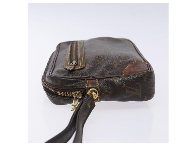 LOUIS VUITTON Clutch Marly Dragonne GM Monogram M51825 LV Auth 133554 Monogramma - vista 4