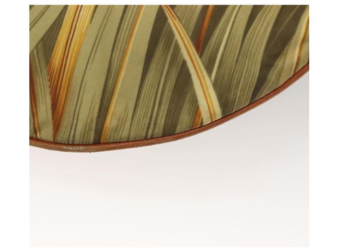 Borsa a Spalla Salvatore Ferragamo Nylon Verde Oro Auth sw1112 D'oro - vista 16