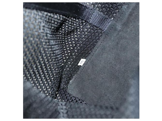 Prada Tote Bag aus schwarzem Nylon mit Silber authentisch bs28227 - Ansicht 12