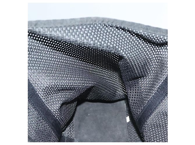 Prada Tote Bag aus schwarzem Nylon mit Silber authentisch bs28227 - Ansicht 18