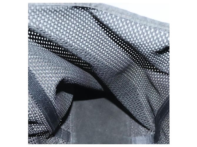 Prada Tote Bag aus schwarzem Nylon mit Silber authentisch bs28227 - Ansicht 19